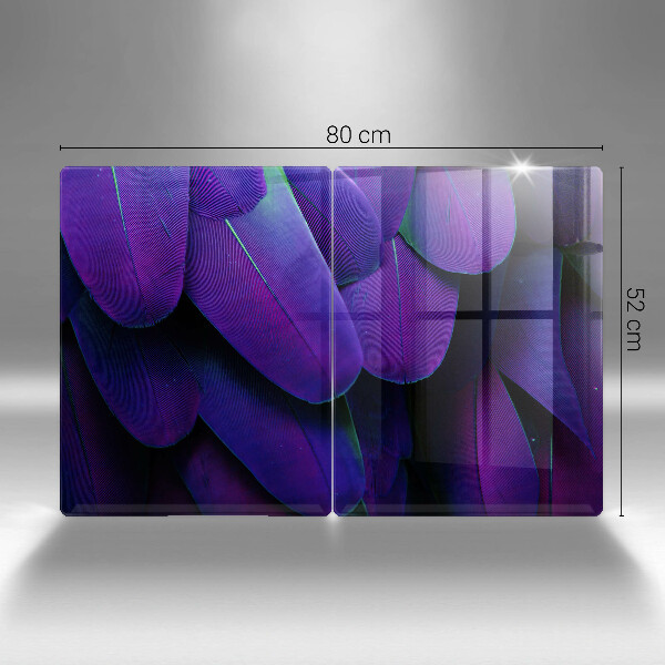 Üveg vágódeszka Neon tollak