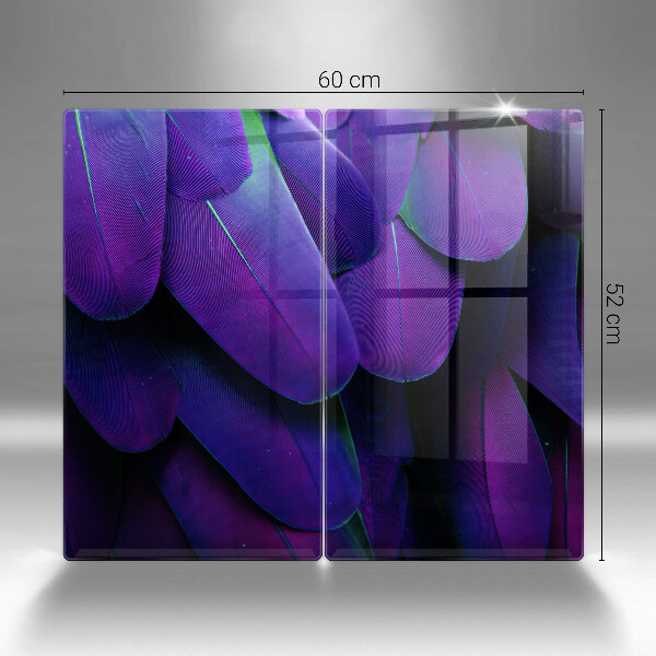 Üveg vágódeszka Neon tollak