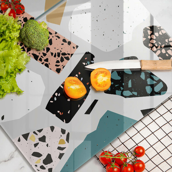 Üveg vágódeszka Kőedény