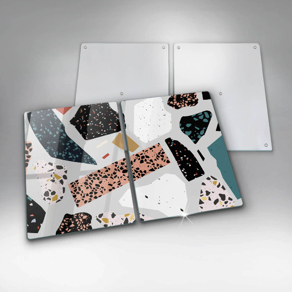 Üveg vágódeszka Kőedény