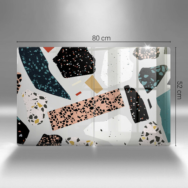 Üveg vágódeszka Kőedény