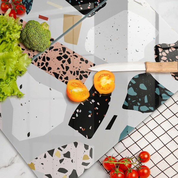 Üveg vágódeszka Kőedény