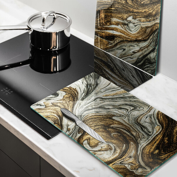 Üveg vágódeszka Gazdag absztrakció