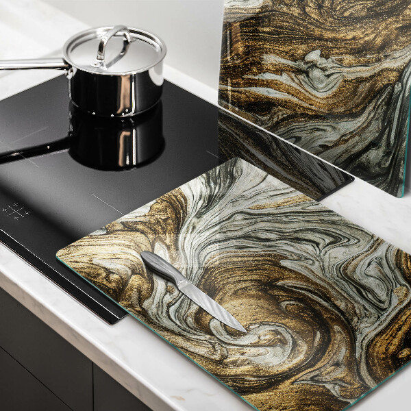 Üveg vágódeszka Gazdag absztrakció