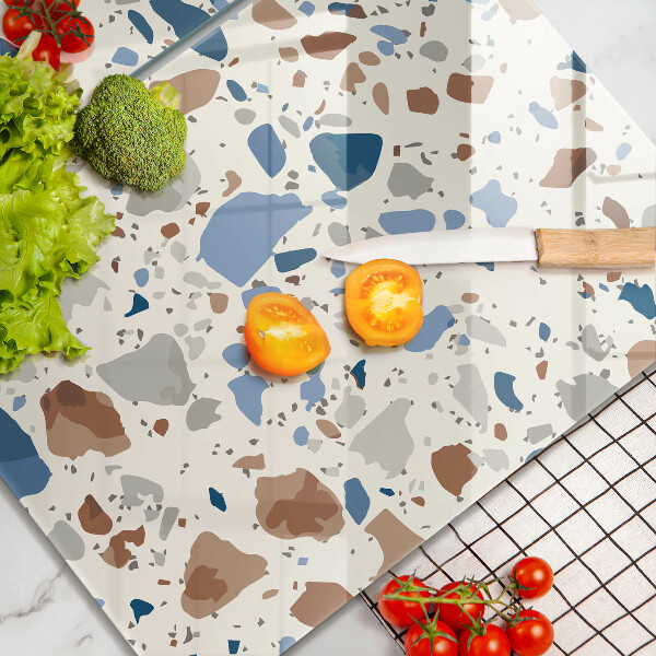 Üveg vágódeszka Dekoratív kőedény