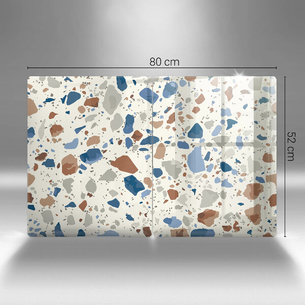 Üveg vágódeszka Dekoratív kőedény