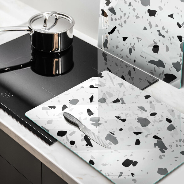 Üveg vágódeszka Dekoratív kőedény