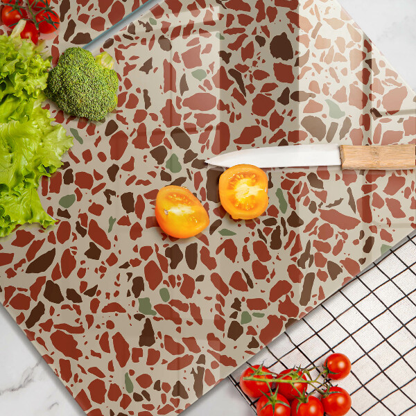 Üveg vágódeszka Finom kőedény