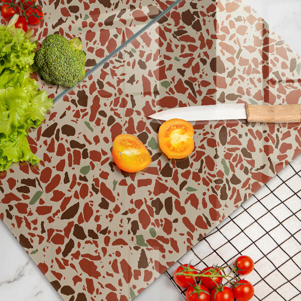 Üveg vágódeszka Finom kőedény