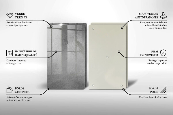 Üveg vágódeszka Beton textúra háttér