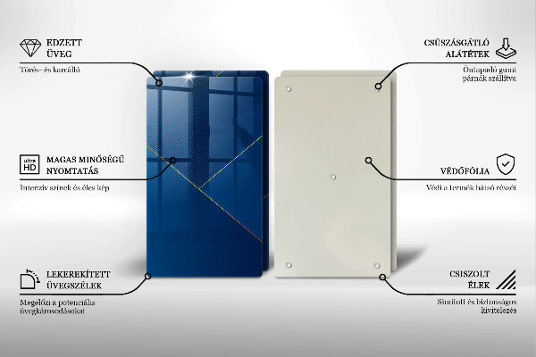 Üveg vágódeszka Modern háttér