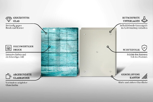 Üveg vágódeszka Vintage fa táblák