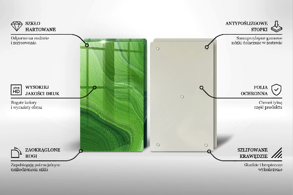 Üveg vágódeszka Absztrakt textúra