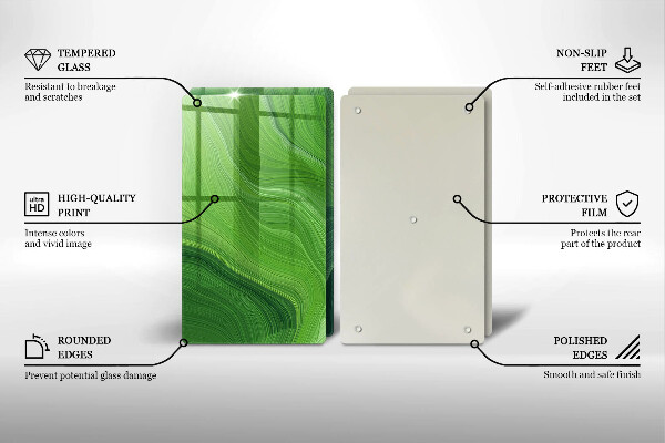 Üveg vágódeszka Absztrakt textúra