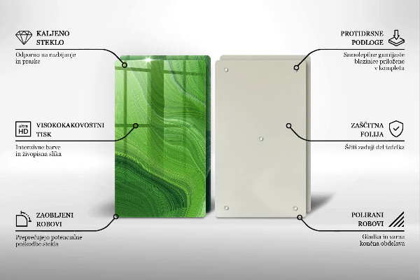 Üveg vágódeszka Absztrakt textúra