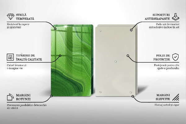 Üveg vágódeszka Absztrakt textúra