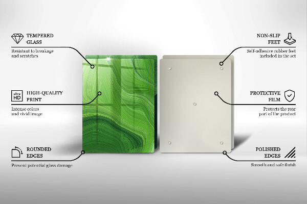 Üveg vágódeszka Absztrakt textúra