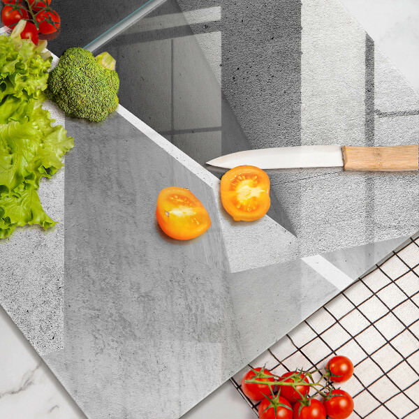 Üveg vágódeszka Konkrét absztrakció