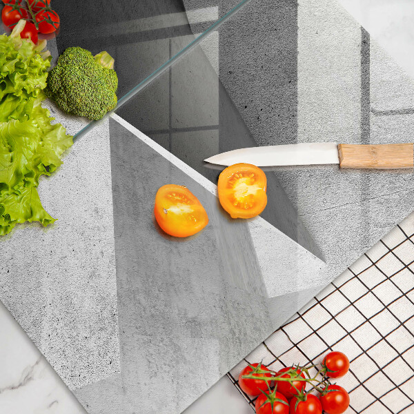 Üveg vágódeszka Konkrét absztrakció