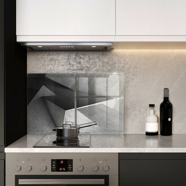 Üveg vágódeszka Konkrét absztrakció