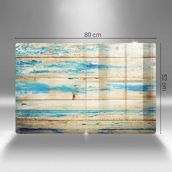 Üveg vágódeszka Retro fa táblák