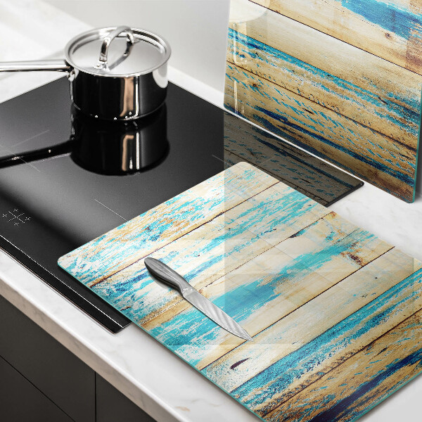 Üveg vágódeszka Retro fa táblák