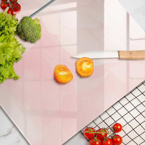 Üveg vágódeszka Pasztell rózsák háttér