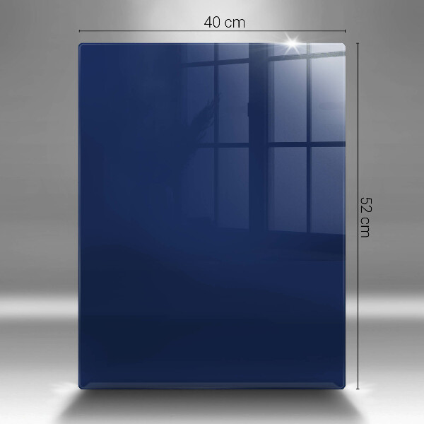 Üveg vágódeszka Kék szín