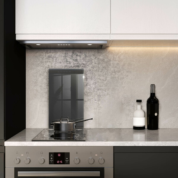 Üveg vágódeszka Szürke színű