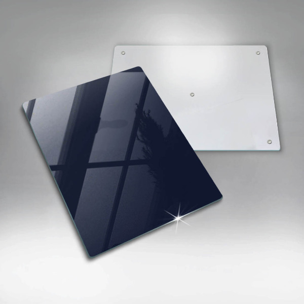 Üveg vágódeszka sötétkék