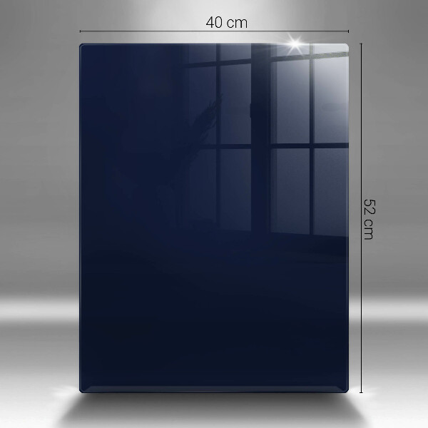 Üveg vágódeszka sötétkék