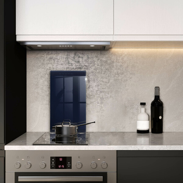 Üveg vágódeszka sötétkék