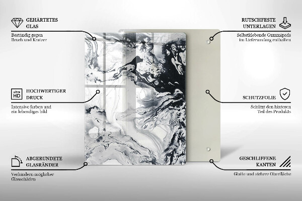 Üveg vágódeszka Citrom gyümölcs