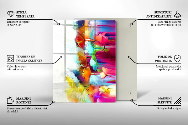 Üveg vágódeszka Avokádó gyümölcs