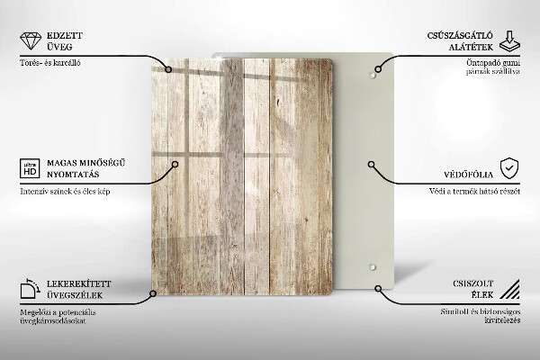 Üveg vágódeszka Kék arany absztrakció