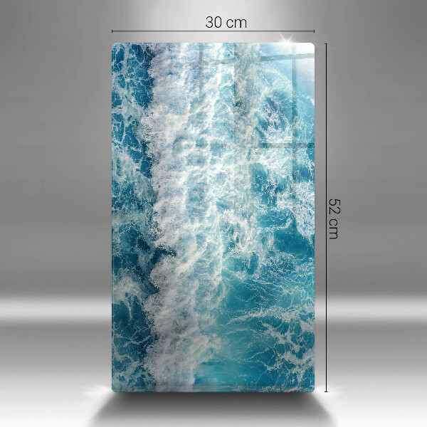 Üveg vágódeszka Tenger víz hullámai