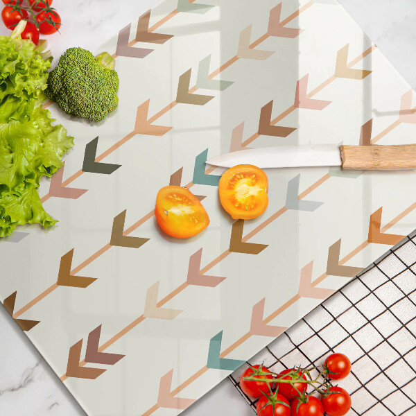Üveg vágódeszka Geometriai elemek