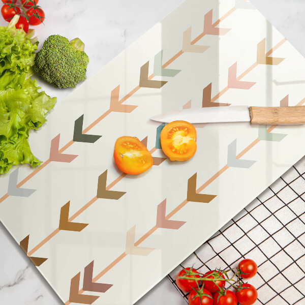Üveg vágódeszka Geometriai elemek