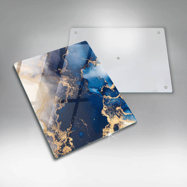 Üveg vágódeszka Elegáns háttér és arany