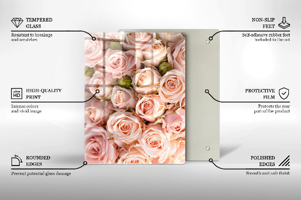 Üveg vágódeszka Természet ér levél