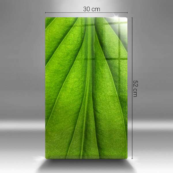 Üveg vágódeszka Természet ér levél