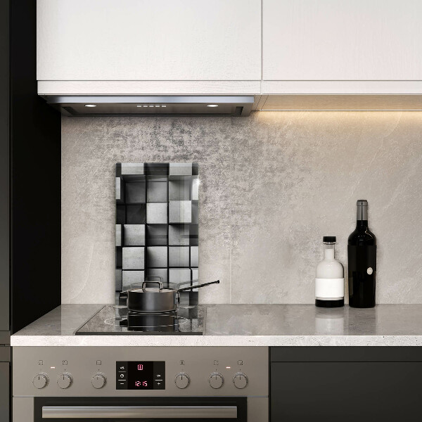 Üveg vágódeszka 3D geometriai háttér