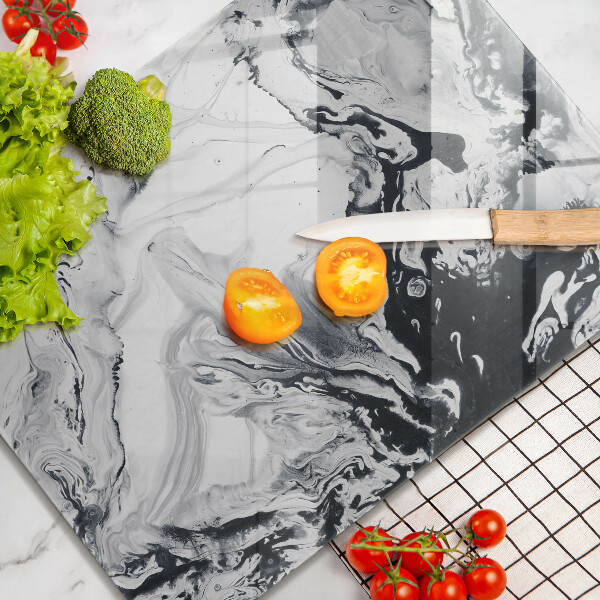 Üveg vágódeszka Tinta absztrakció