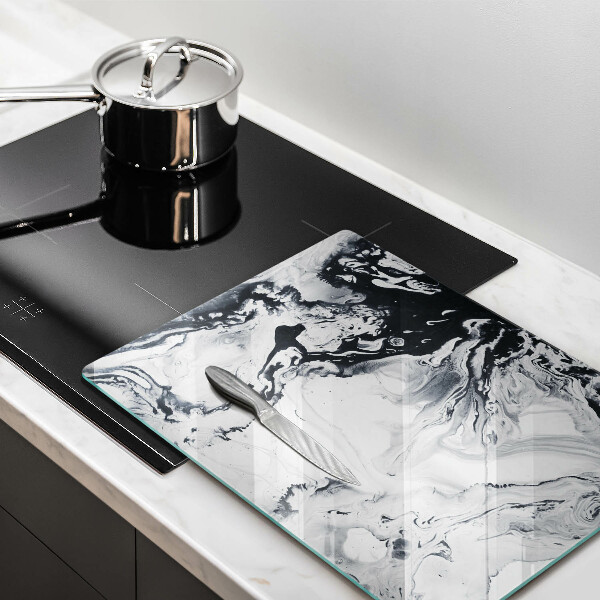 Üveg vágódeszka Tinta absztrakció