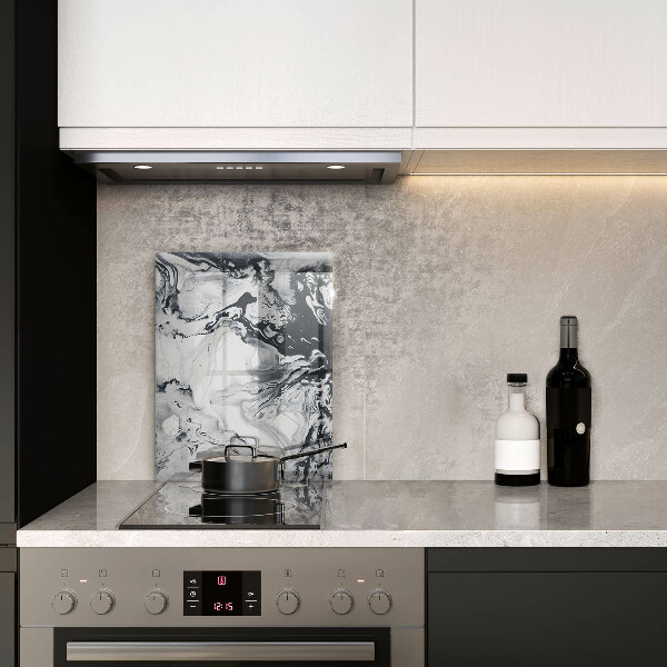 Üveg vágódeszka Tinta absztrakció