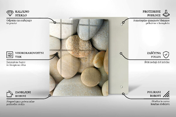 Üveg vágódeszka Absztrakt arany vonalak