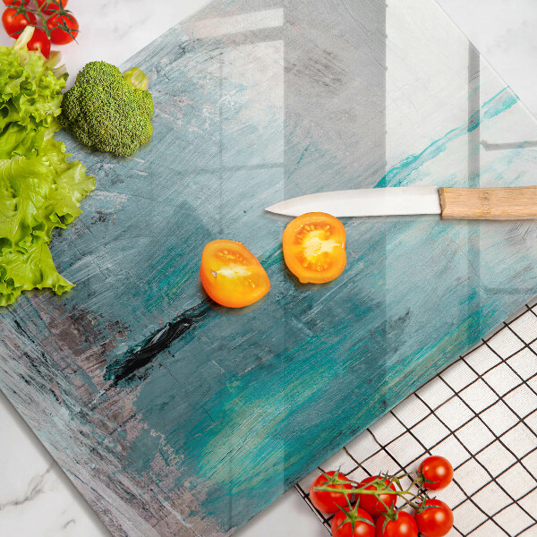 Üveg vágódeszka Festék absztrakciós háttér