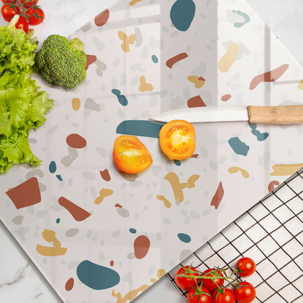 Üveg vágódeszka Dekoratív kőedény