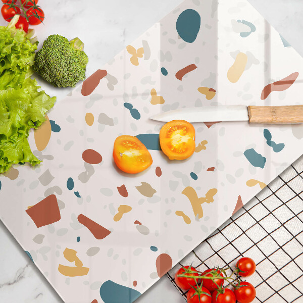 Üveg vágódeszka Dekoratív kőedény