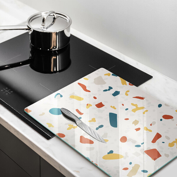 Üveg vágódeszka Dekoratív kőedény